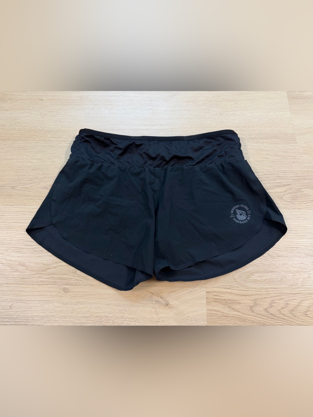 Rabbit Trail Running Shorts Lined Western States Endurance Run Black Women’s L